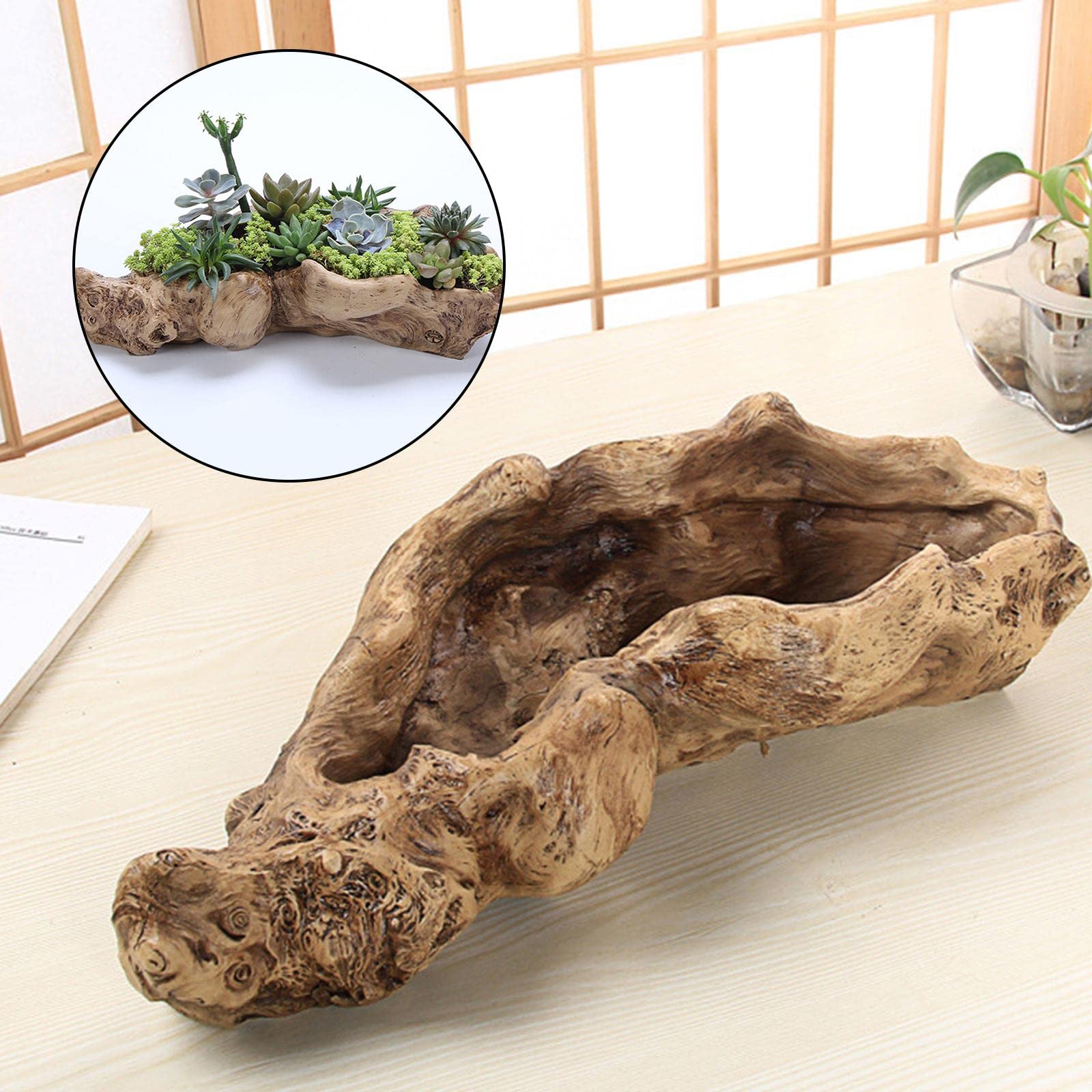 流木アート　小物入れ　ラック　鉢カバー　多肉植物　観葉植物　サボテン 流木アート 小物入れ ラック 鉢カバー 多肉植物 観葉植物 サボテン